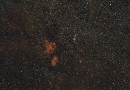 IC1805 IC1848 NGC869 NGC884