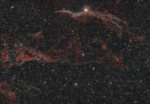 NGC 6960 &amp; Pickering\'s Triangular