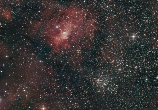 M52 und NGC7635